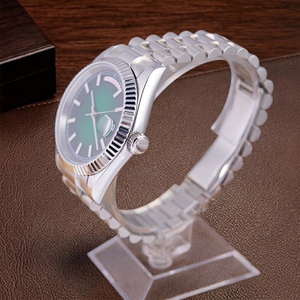 DD MOD esfera verde en 36 mm