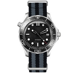 SEA MOD 007 BLACK sur bracelet NATO — montre Seiko Mod Austral