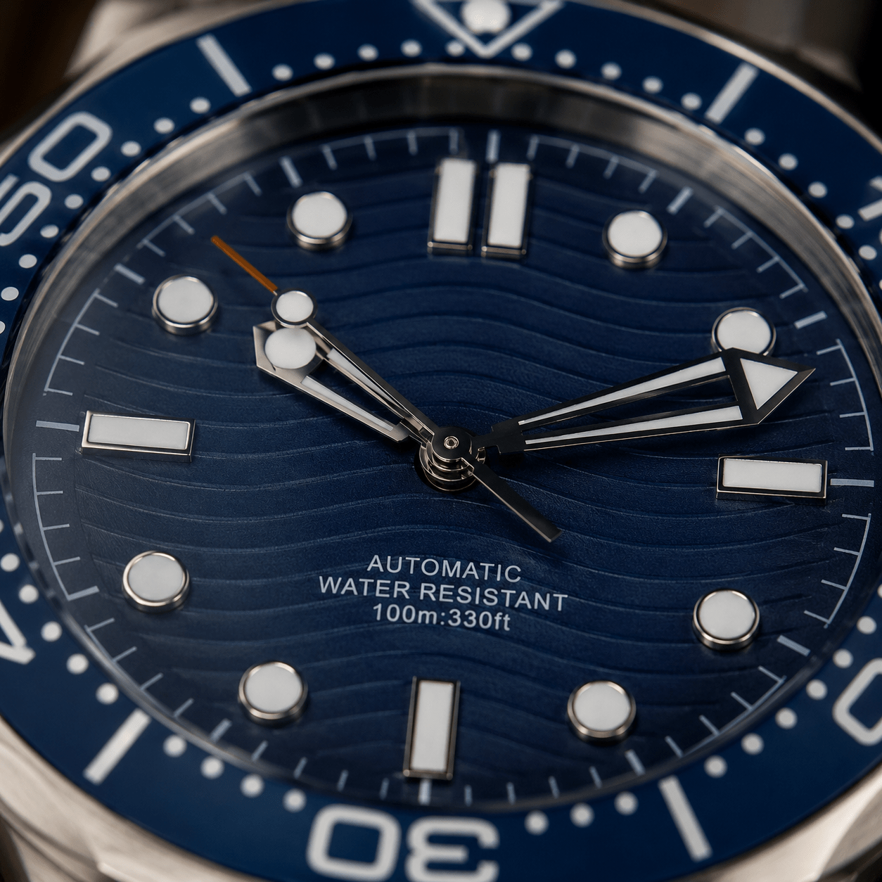 SEA MOD - BLUE - MONTRE A PAPY - Montre automatique seiko mod Montre configuree