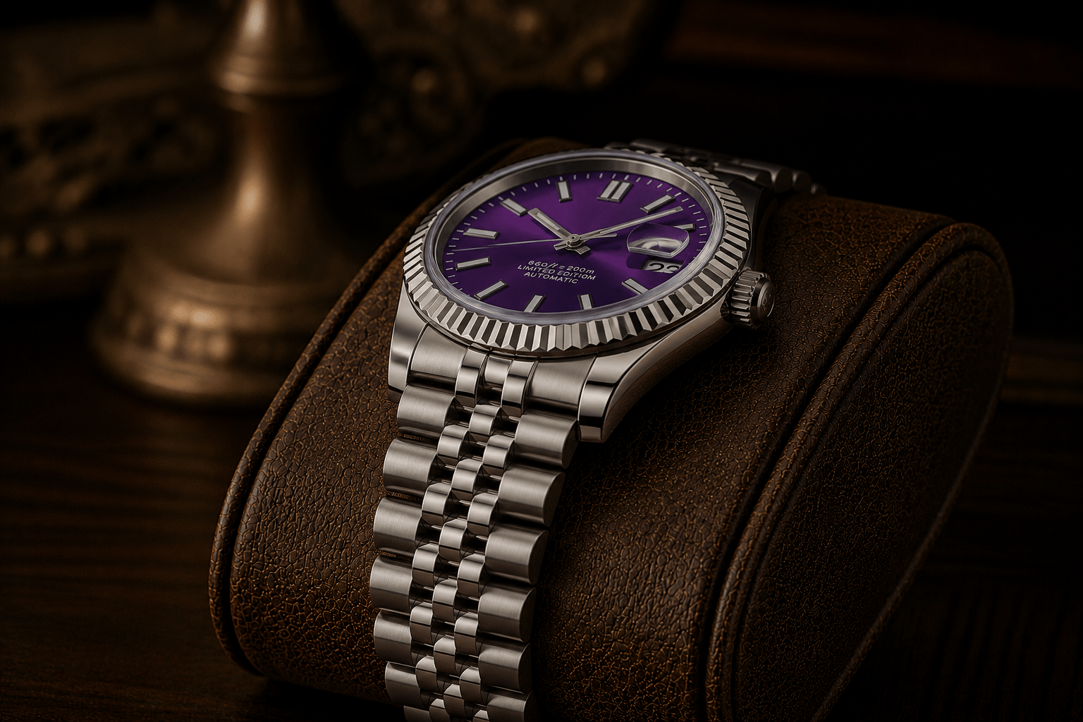 DJ MOD - PURPLE - MONTRE A PAPY - Montre automatique seiko mod mczr_price_289