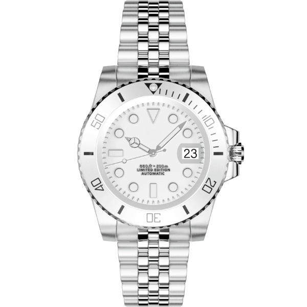 SUB MOD - WHITE - MONTRE A PAPY - Montre automatique seiko mod mczr_price_299