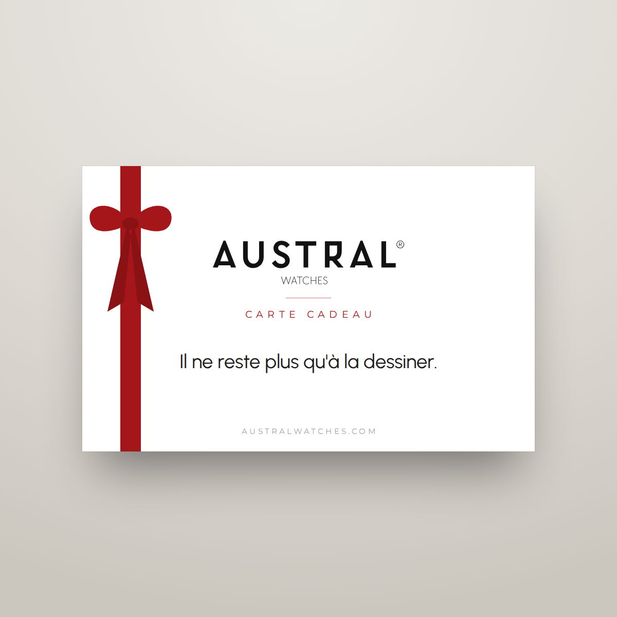 Carte cadeau Austral