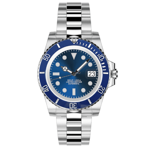 GMT MOD - BLUE OCEAN - MONTRE A PAPY - Montre automatique seiko mod mczr_price_299