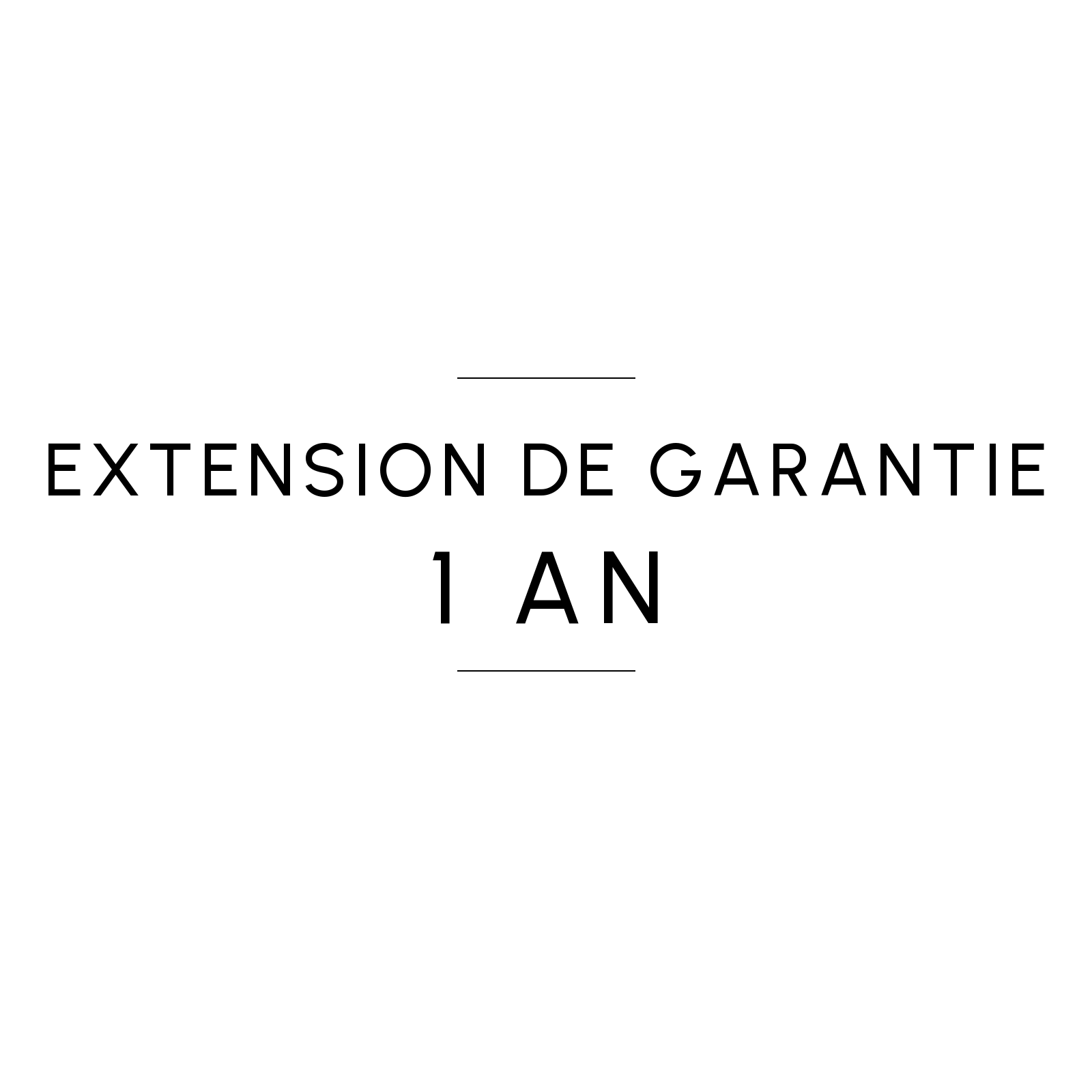 Extension de garantie 1 an