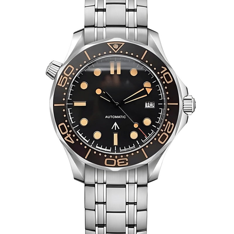 SEA MOD 007 sur bracelet acier Silver 316L