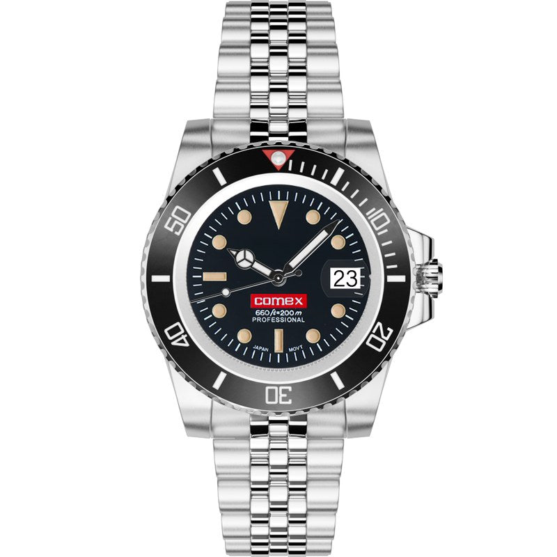 SUB MOD 40 COMEX sur bracelet acier Jubilé [variante]