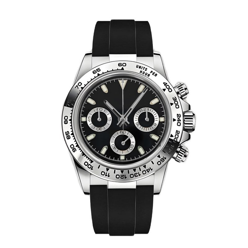 DAYTO MOD Acier Black sur caoutchouc noir [variante]