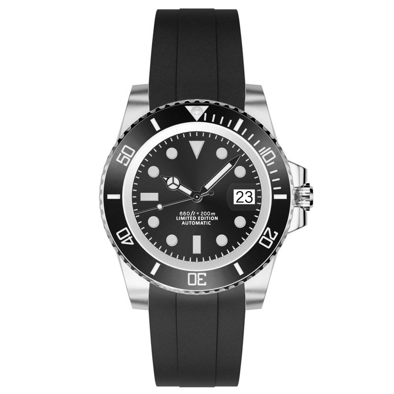 SUB MOD Diver sur caoutchouc noir [variante]