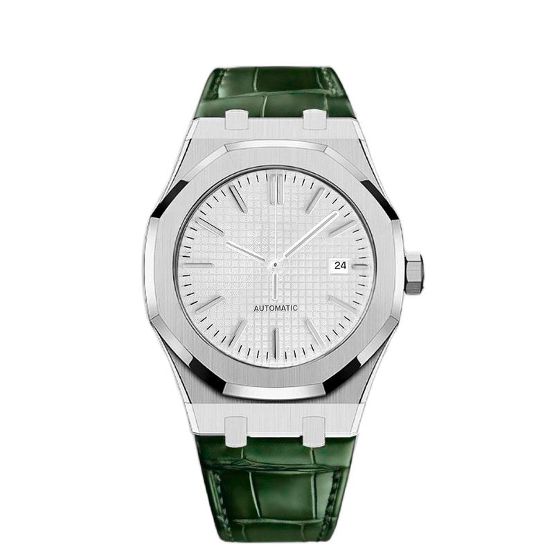 Bracelet OAK cuir vert