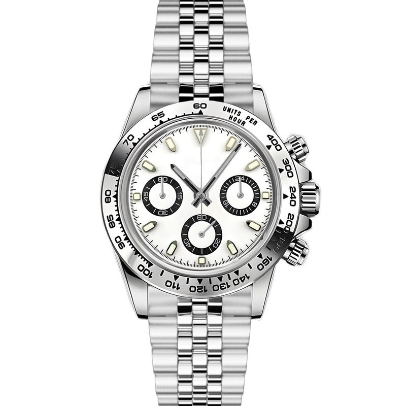 DAYTO MOD Panda sur bracelet acier Jubilé [variante]