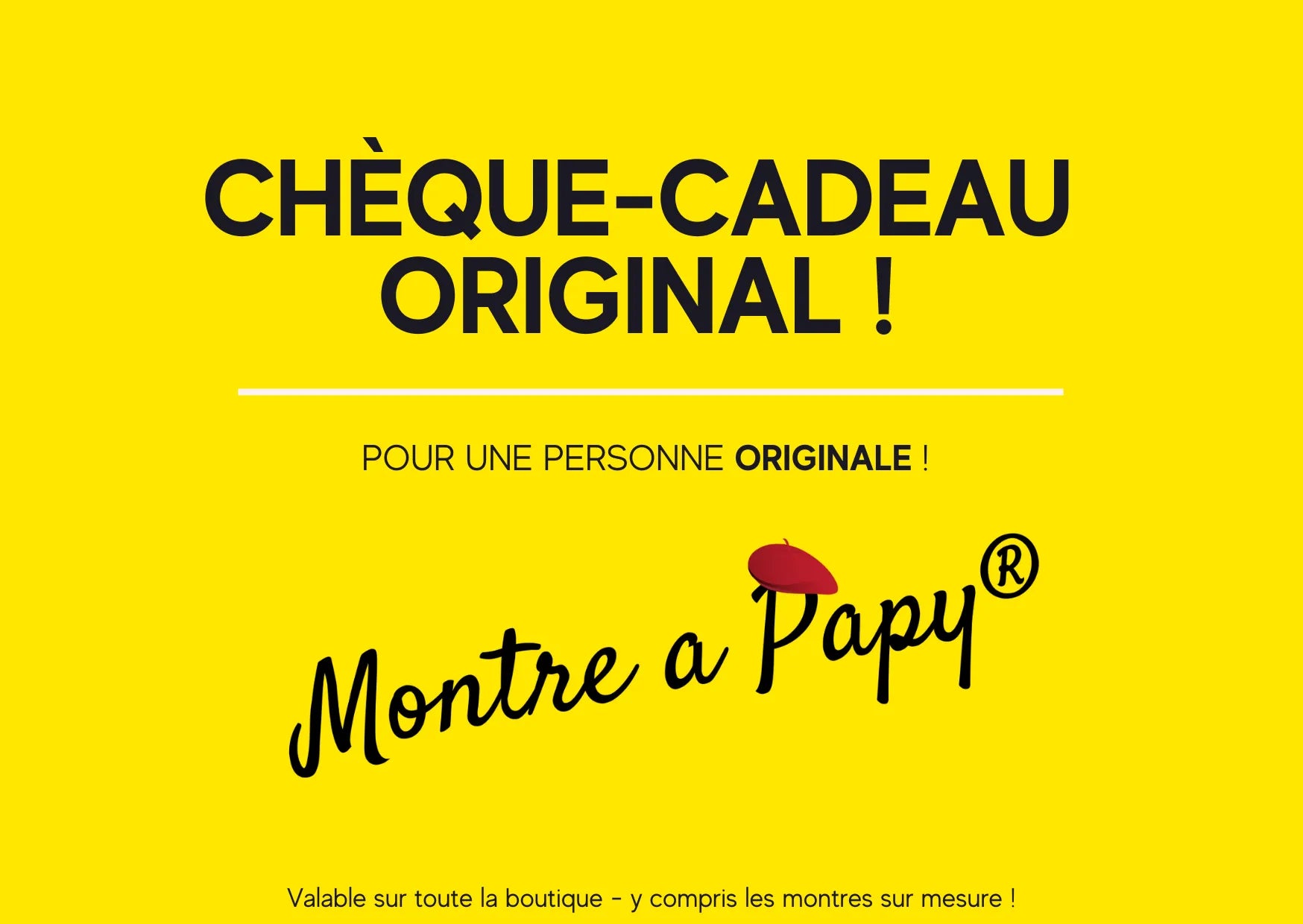 Carte cadeau Montre a Papy - MONTRE A PAPY - Montre automatique seiko mod 50,00 €